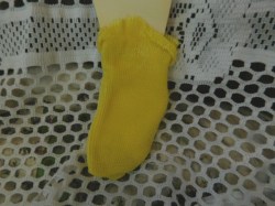 yellow socks b